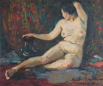 蚁美楷 人体 60×72cm